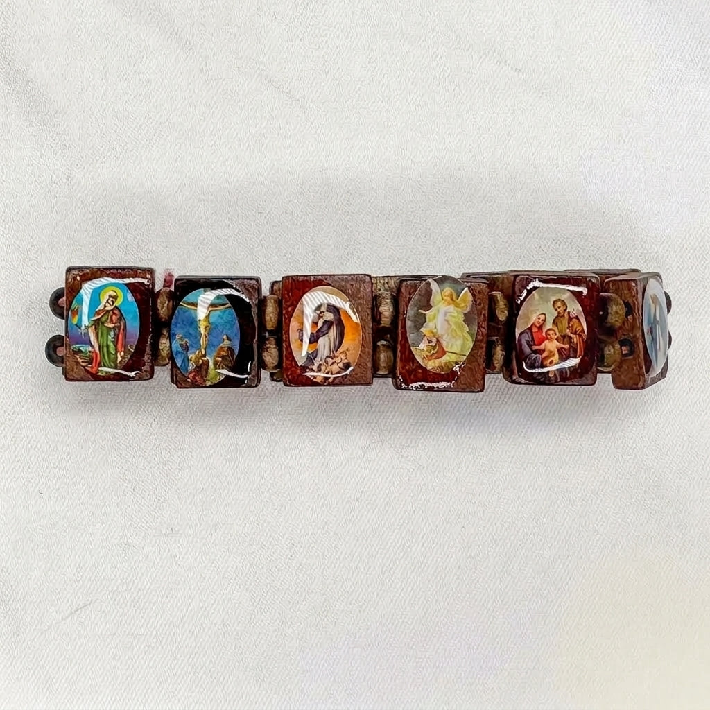 Classic Religious Saint Stretch Bracelet