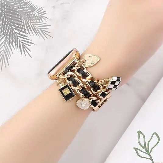 Elegant Apple Watch Charm Strap