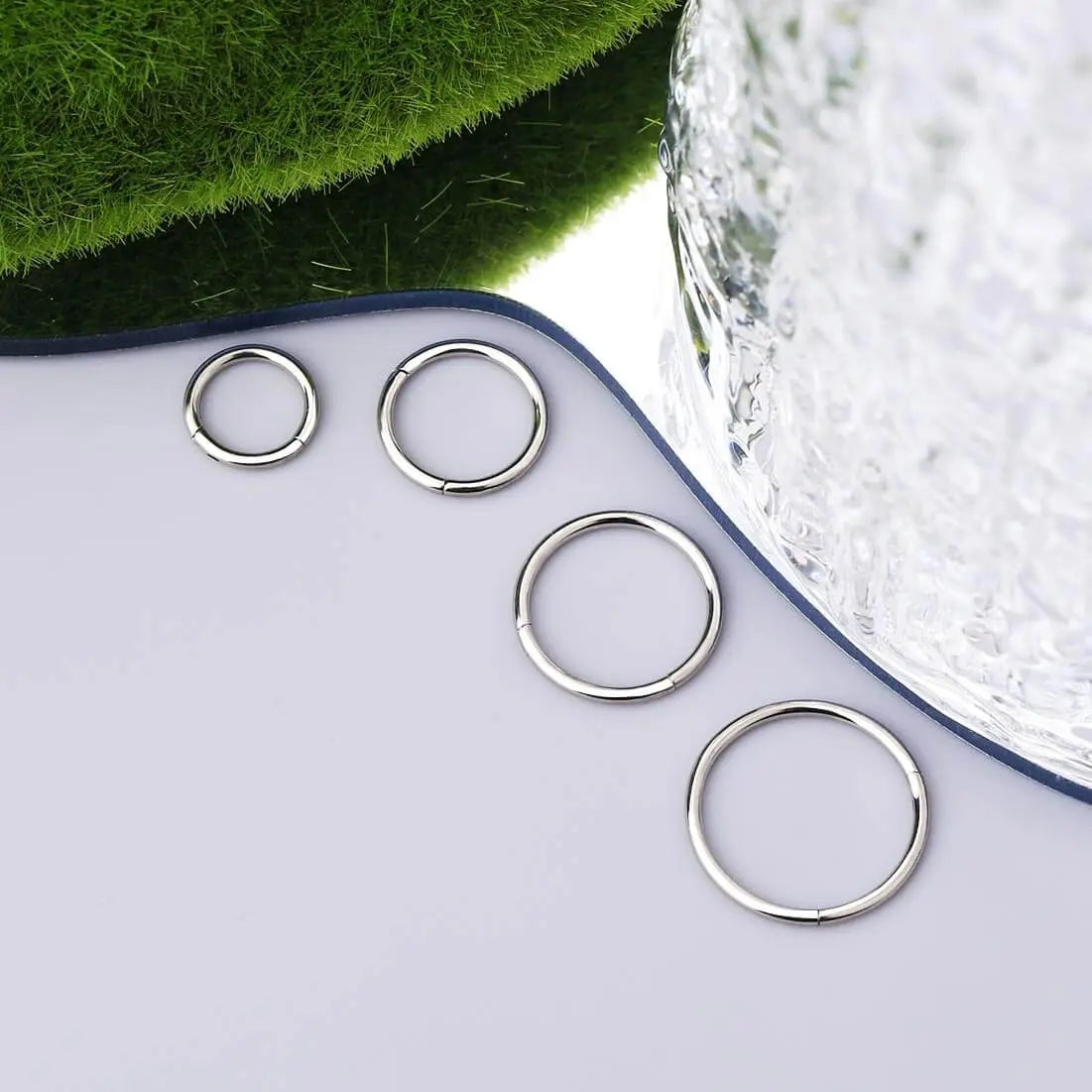 Minimalist Plain Hoop Nose Ring