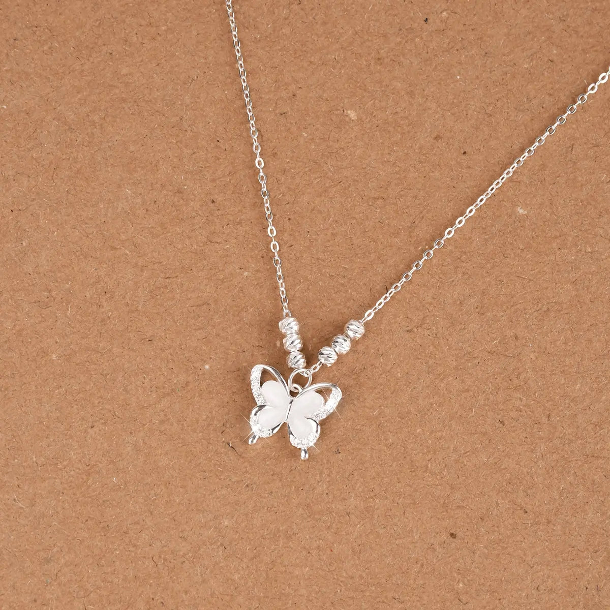 Dainty Butterfly Pendant Necklace