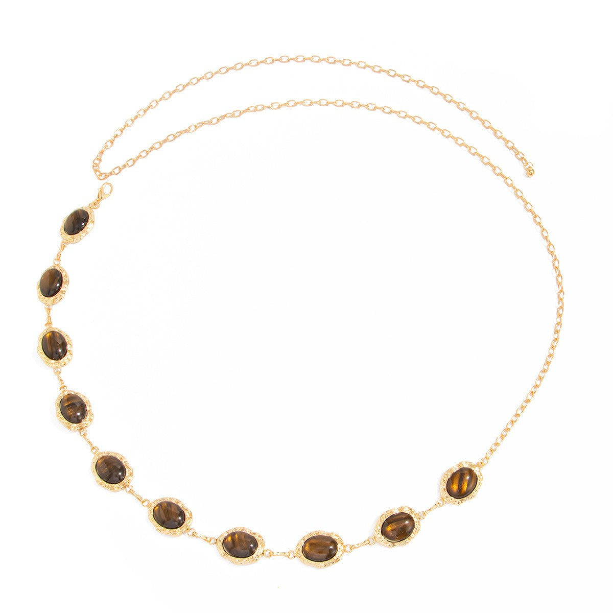 Classy Oval Resin Waist Chain
