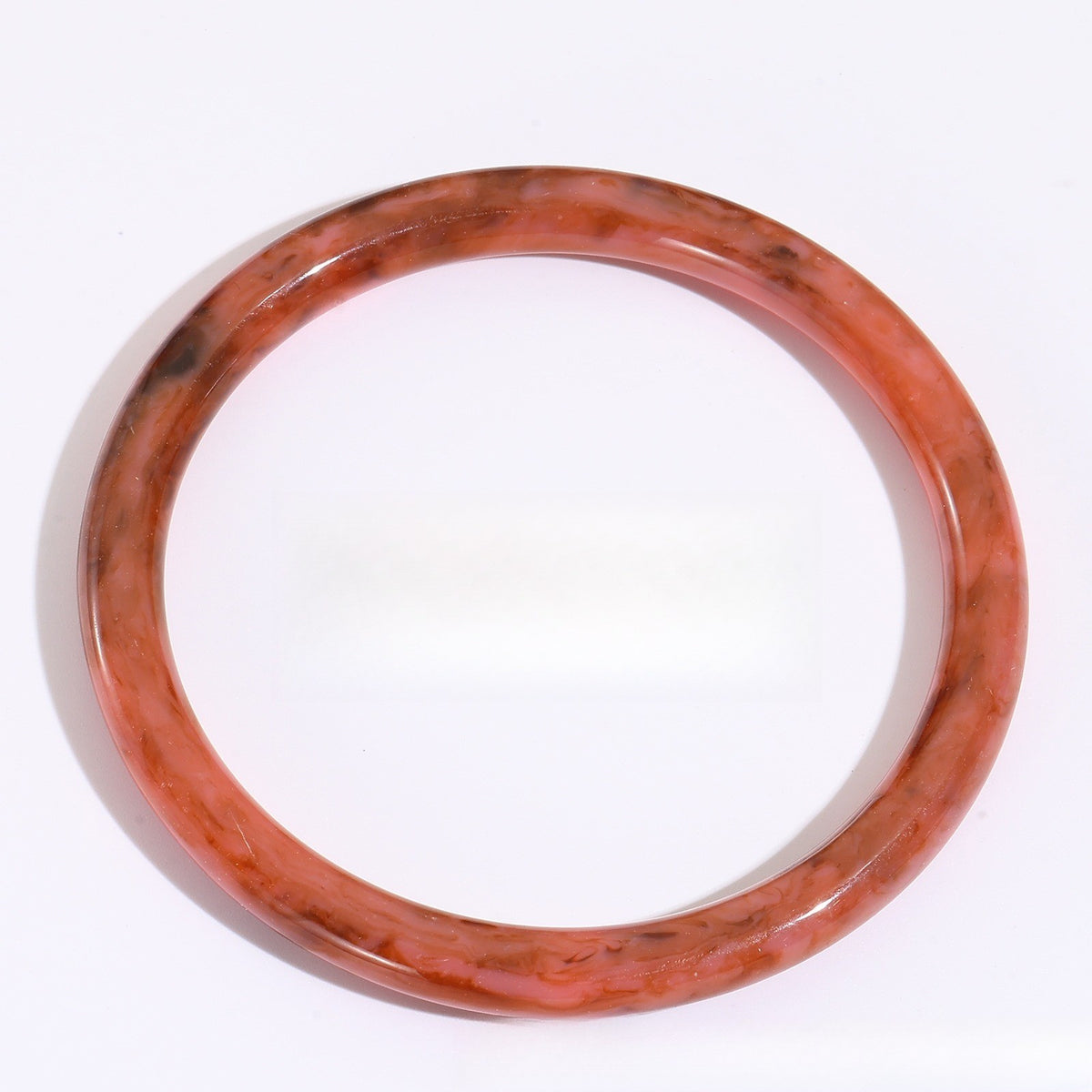 Classy Marbled Resin Bangle Set