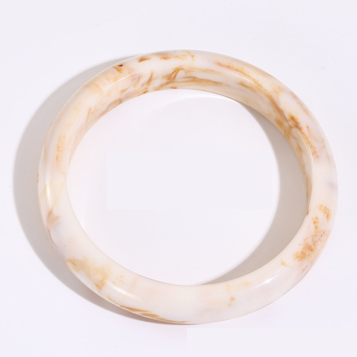 Classy Marbled Resin Bangle Set
