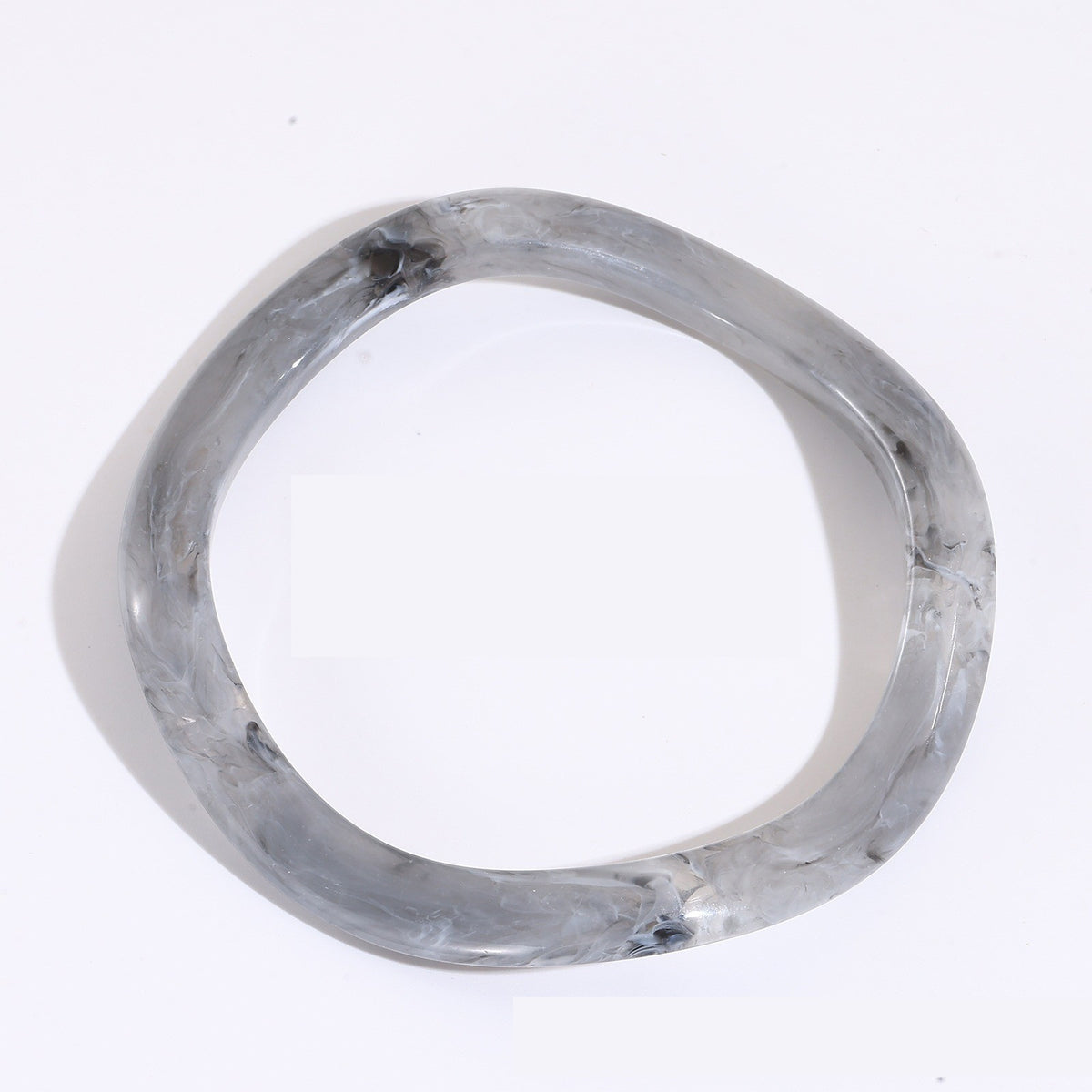 Classy Marbled Resin Bangle Set
