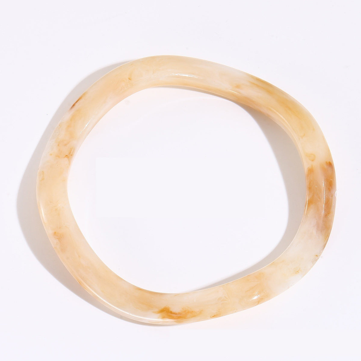 Classy Marbled Resin Bangle Set