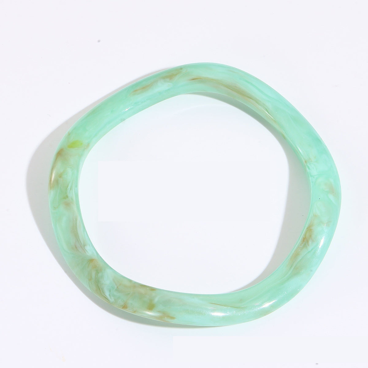 Classy Marbled Resin Bangle Set