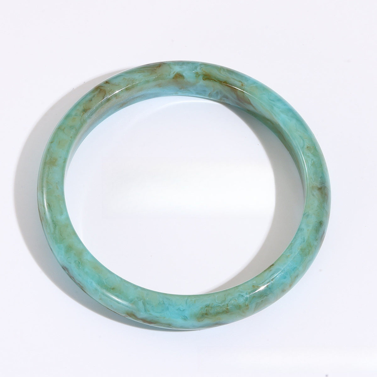 Classy Marbled Resin Bangle Set