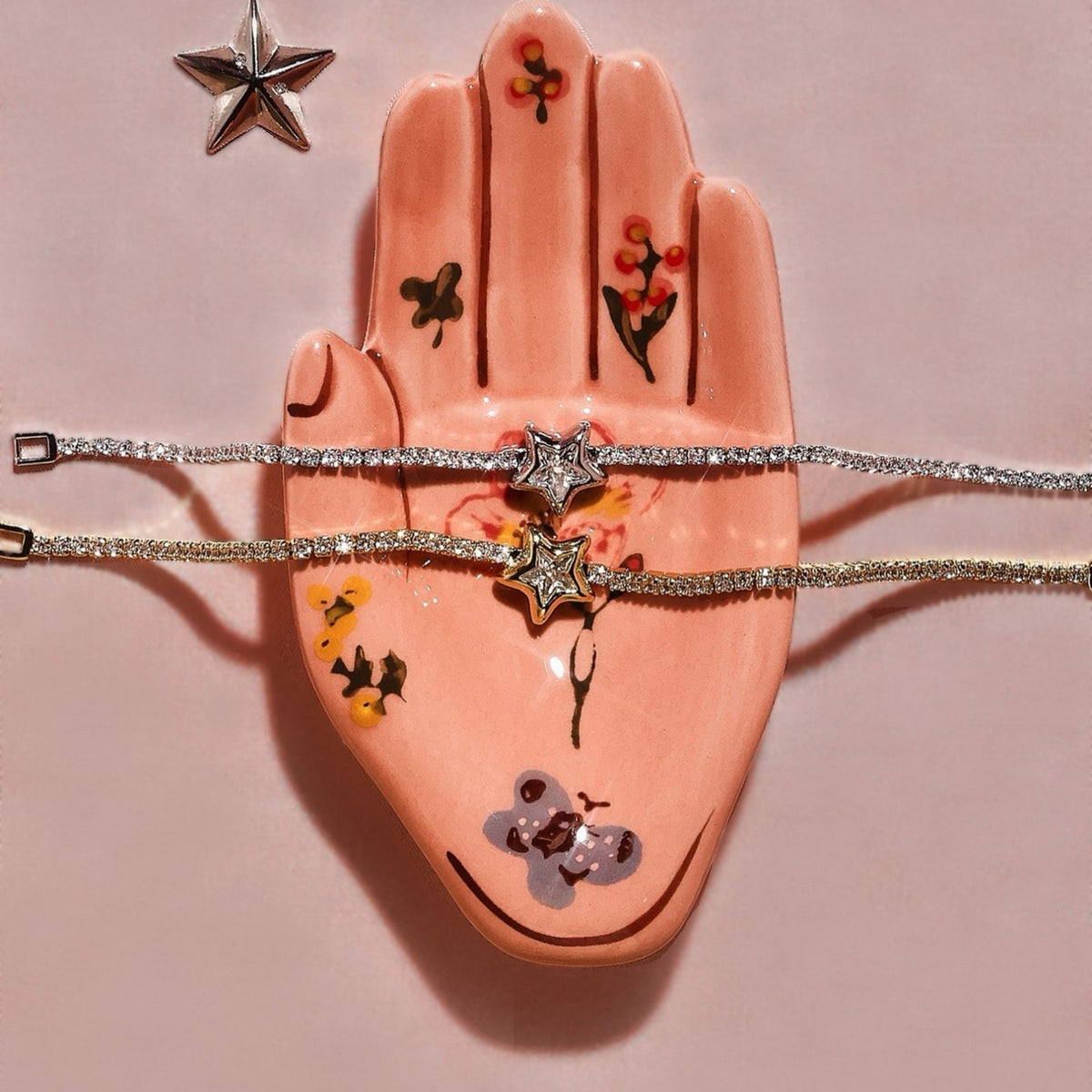 Dainty Star Tennis Bracelet