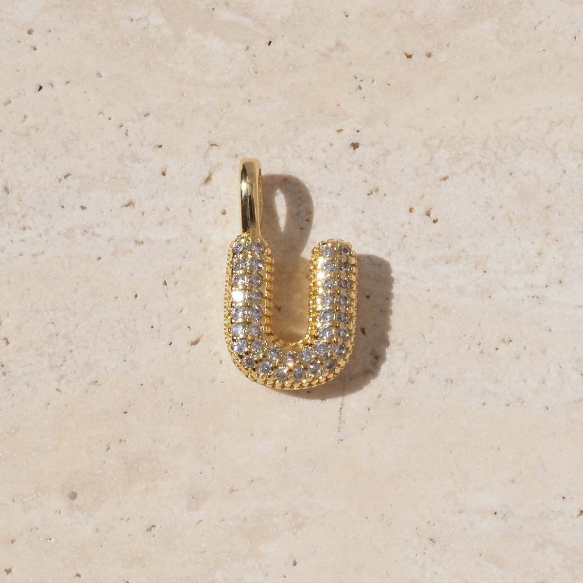 18k Dainty Heart Birthstone Initial Necklace