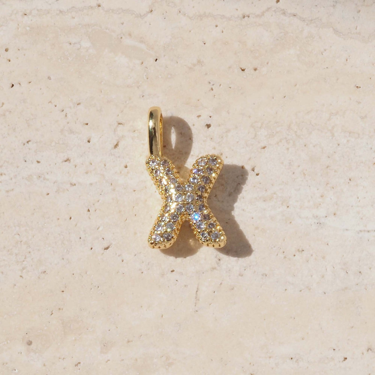 18k Dainty Heart Birthstone Initial Necklace
