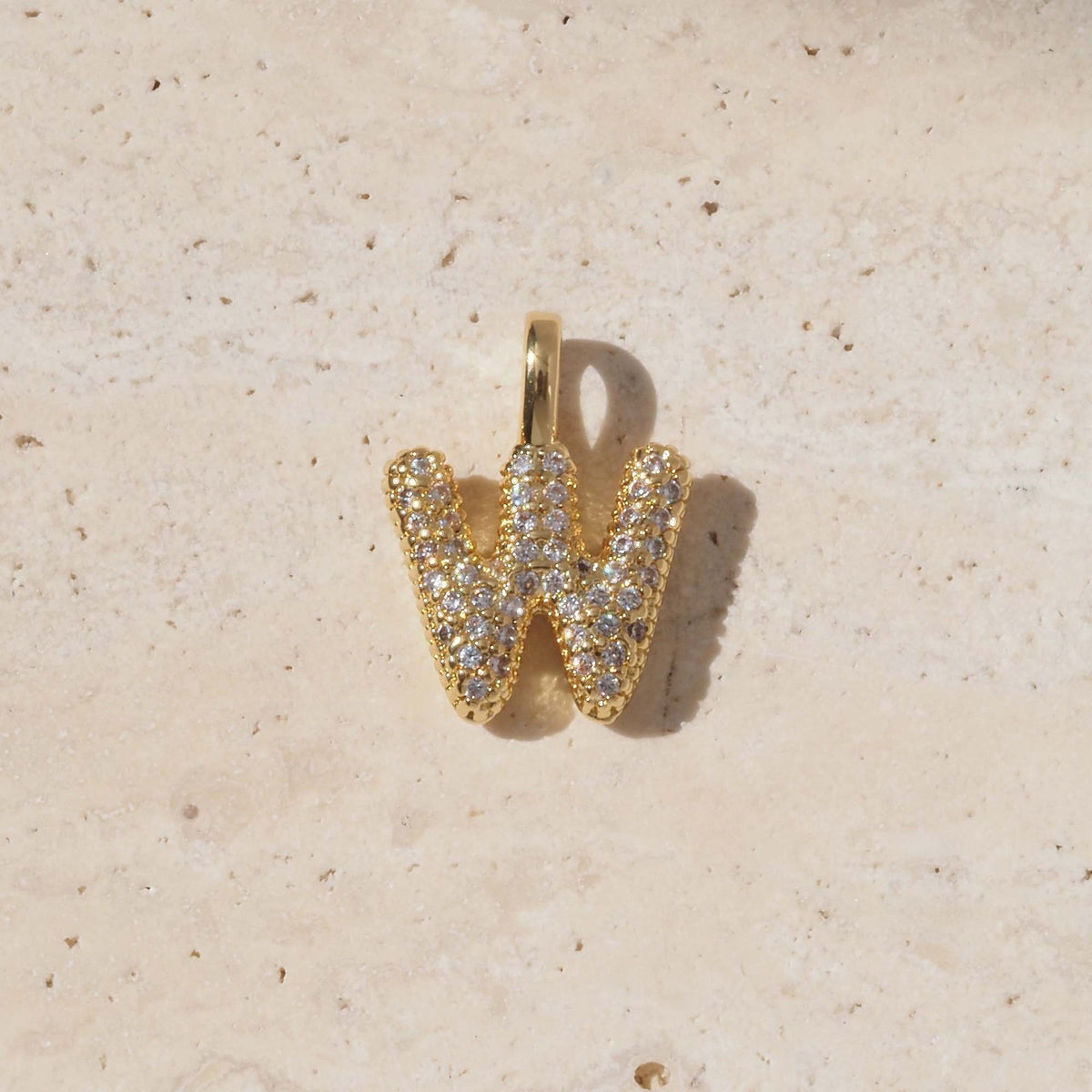 18k Dainty Heart Birthstone Initial Necklace