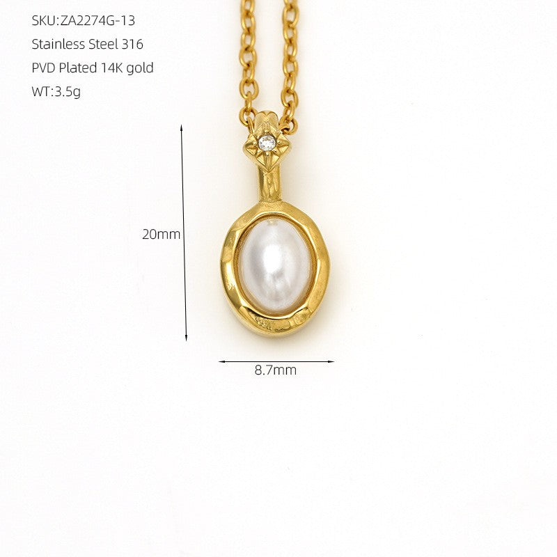 14k Dainty Multi-Gem Layered Necklace