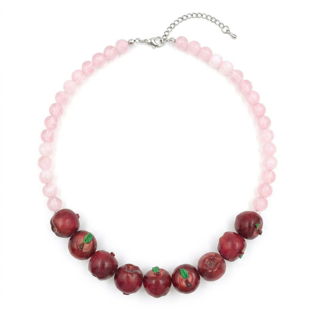 Boho Colorful Fruit Beaded Necklace
