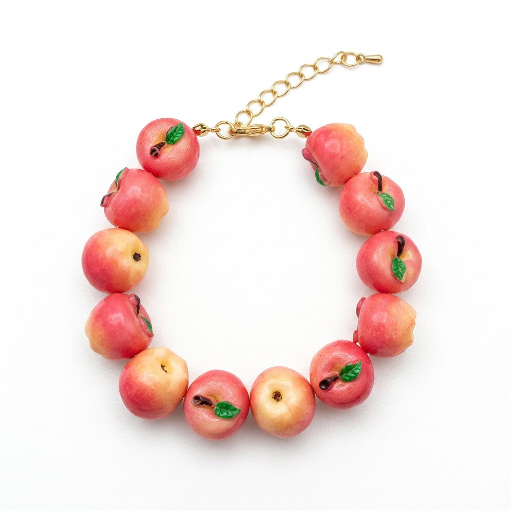 Boho Colorful Fruit Beaded Necklace