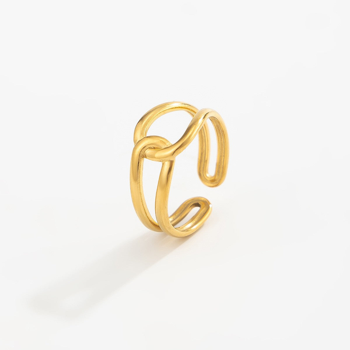 Boho Coastal Shell Starfish Ring Set