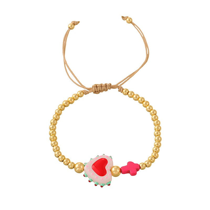 Sweet Mama & Mom Letter Charm Bracelet Set