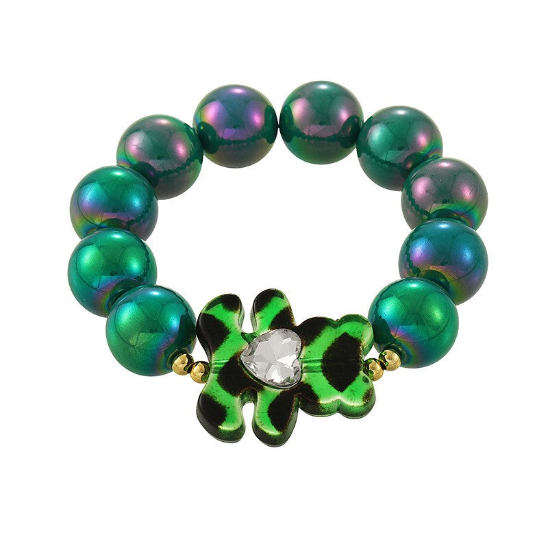 Playful Candy Resin Bear Bracelet