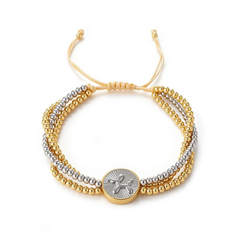 Boho Multi-Layer Beaded Charm Bracelet Set