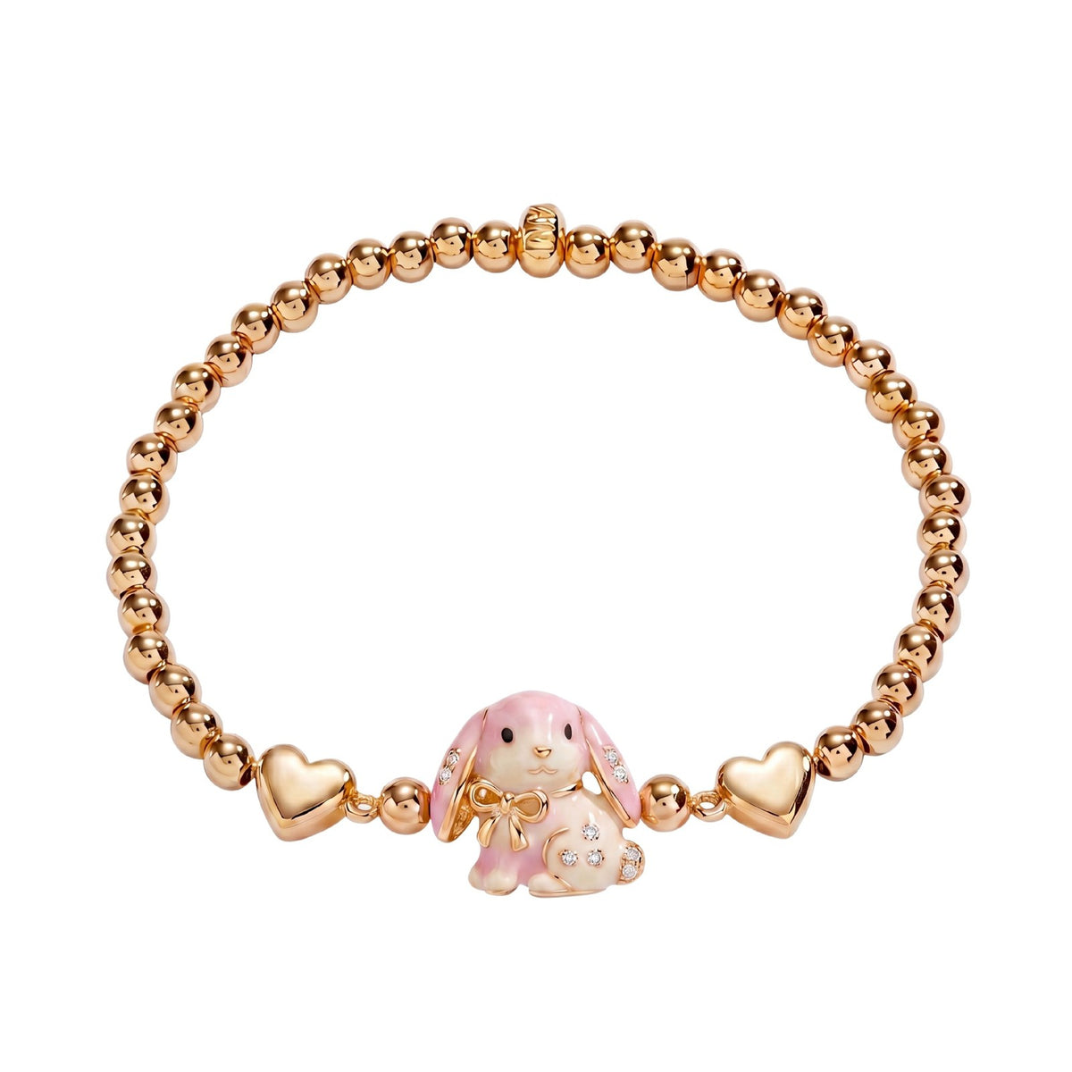 Dainty Enamel Animal Charm Bracelet