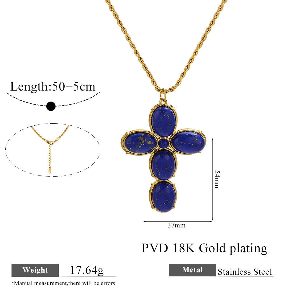 Vintage Sun & Heart Evil Eye Necklace
