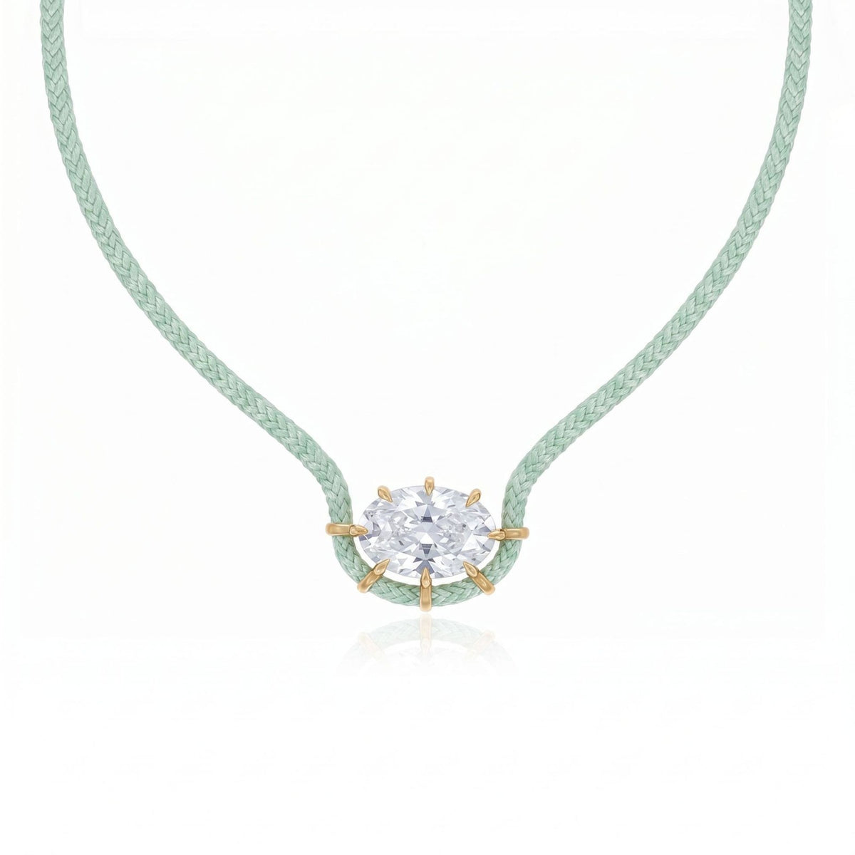 Dainty Pastel Cord & Snake Chain Bracelet Set