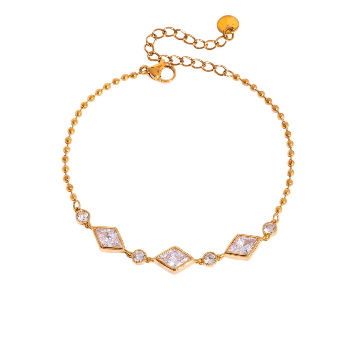 4pc Classy Mixed Geometric Bracelet Set