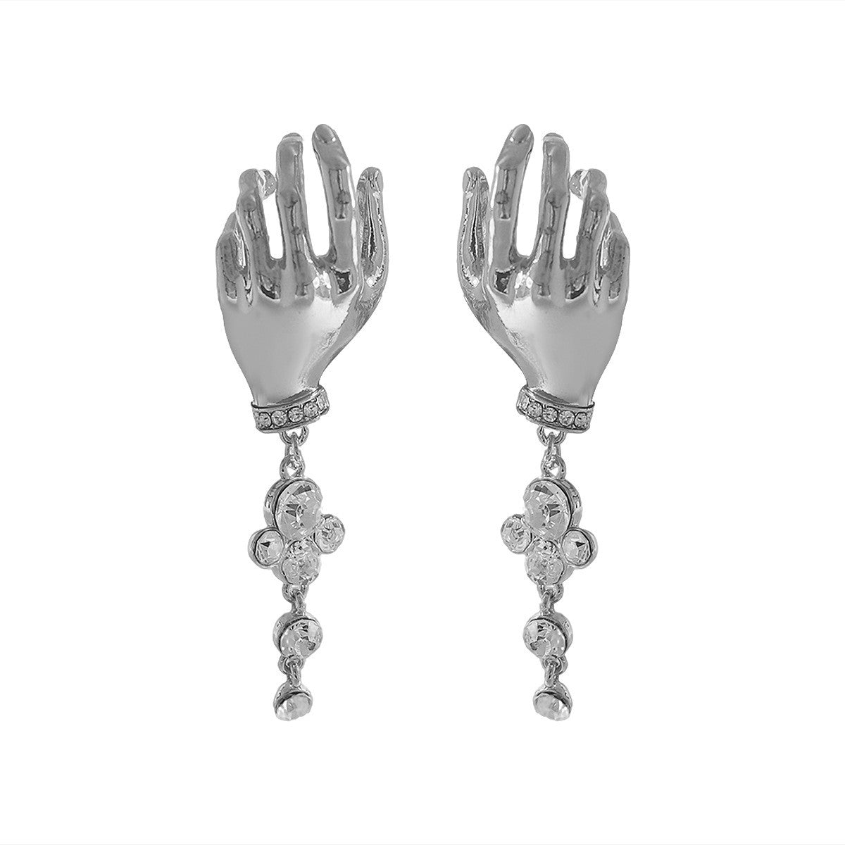 Statement Sculptural Hand Ear Cuff