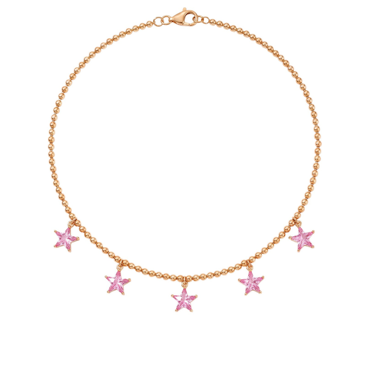 Dainty Layered Star & Heart Necklace Set