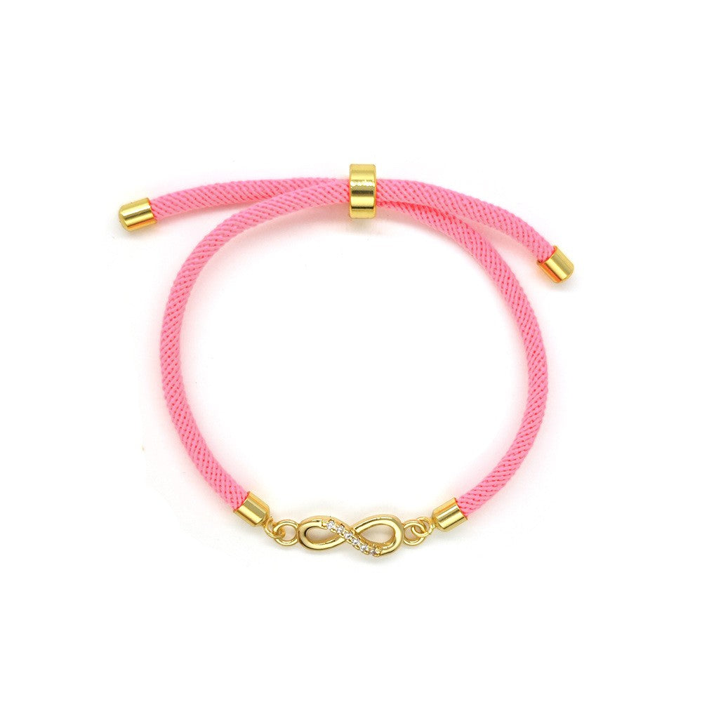 18k Boho Woven Evil Eye Bracelet Set