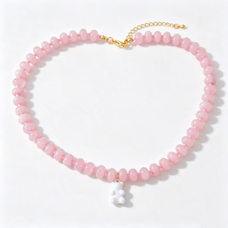 Sweet Multi-Strand Gummy Bear Necklace