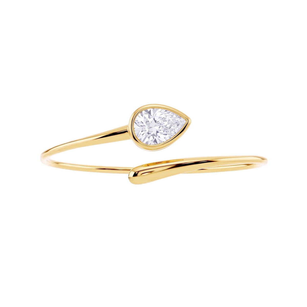 Classy Mixed Motif Open Cuff Bracelet