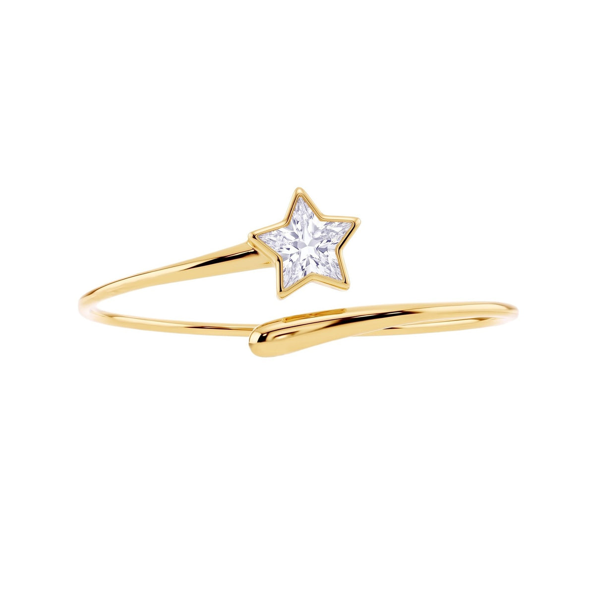 Classy Mixed Motif Open Cuff Bracelet