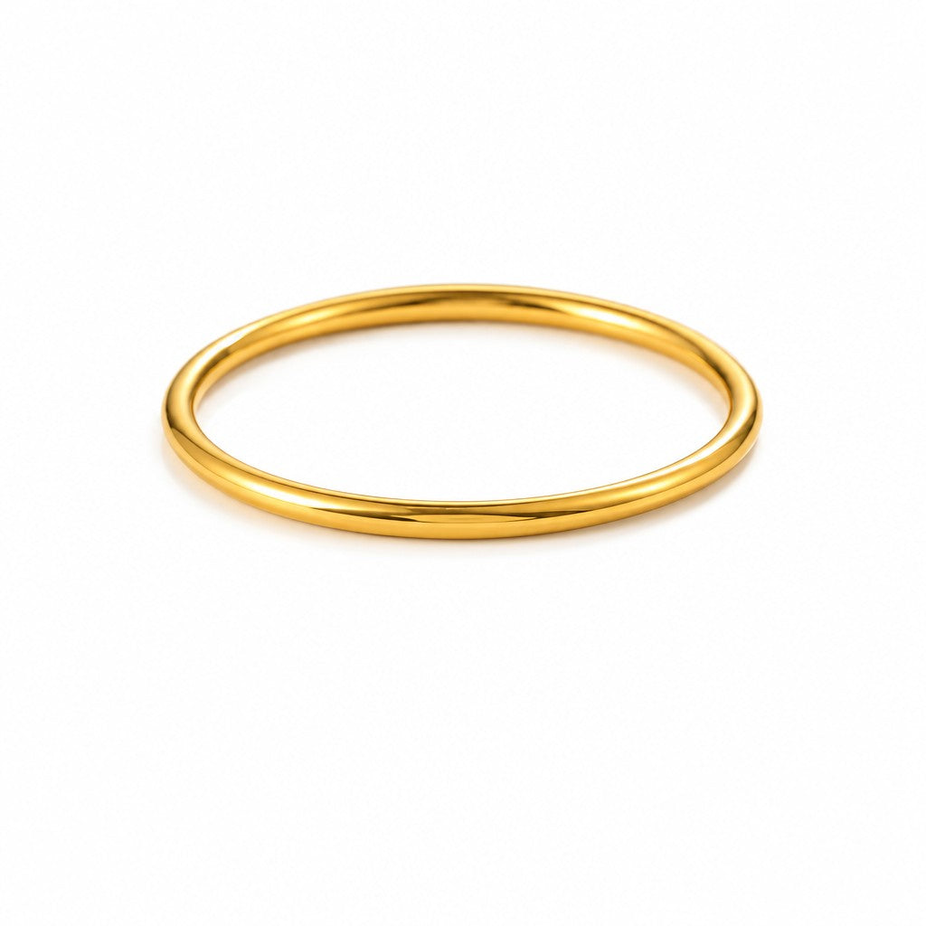 Dainty Gold Beaded Heart Bracelet Set