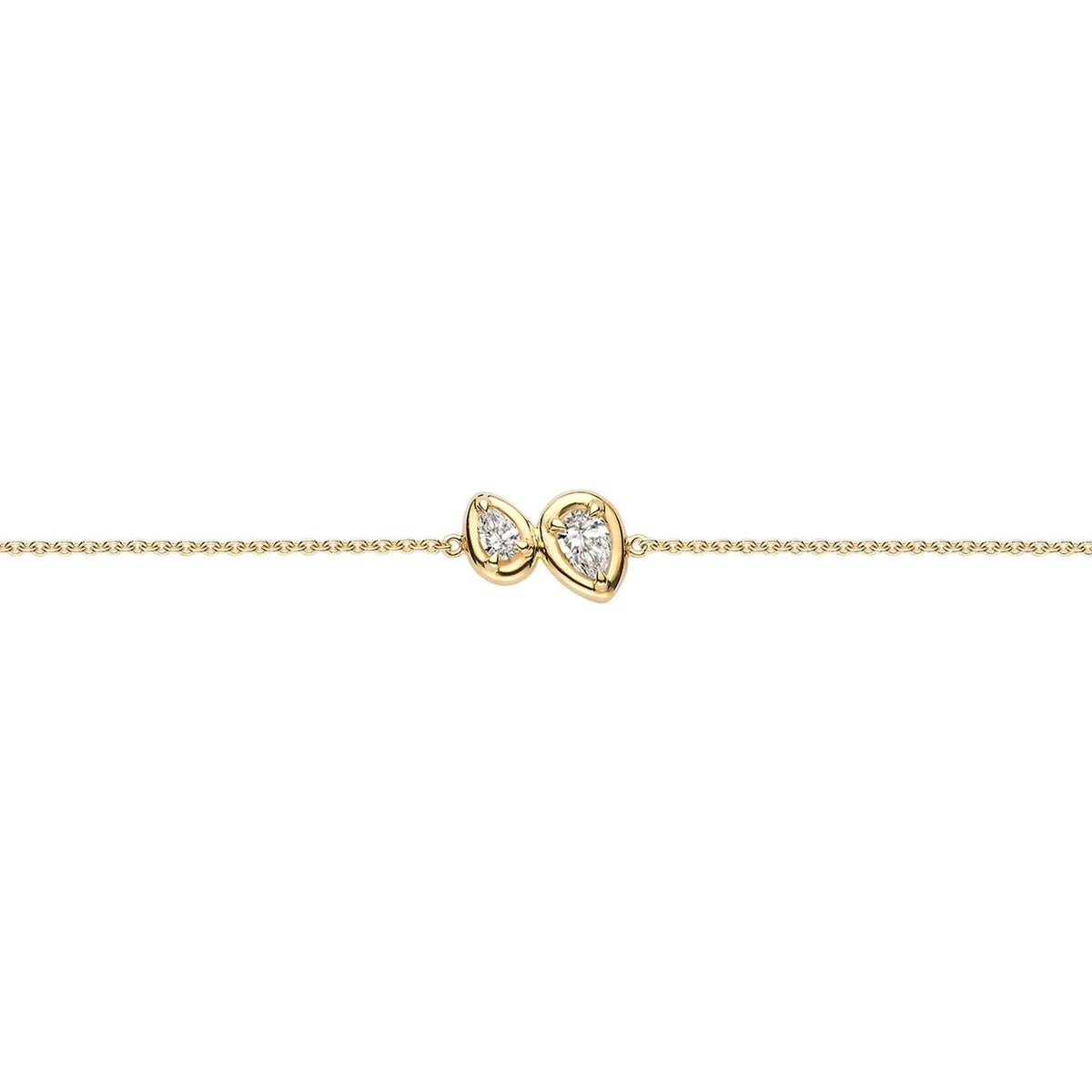 5pc Dainty Mixed Shape Zirconia Bracelet Set