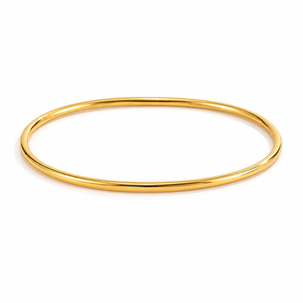 Classy Dual Tone Anklet