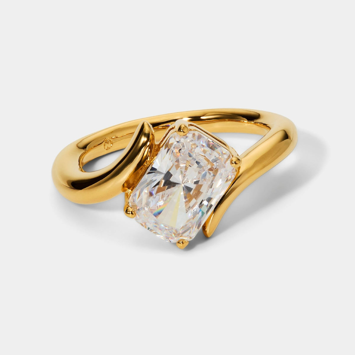Classy Mixed Cut Cubic Zirconia Ring Set