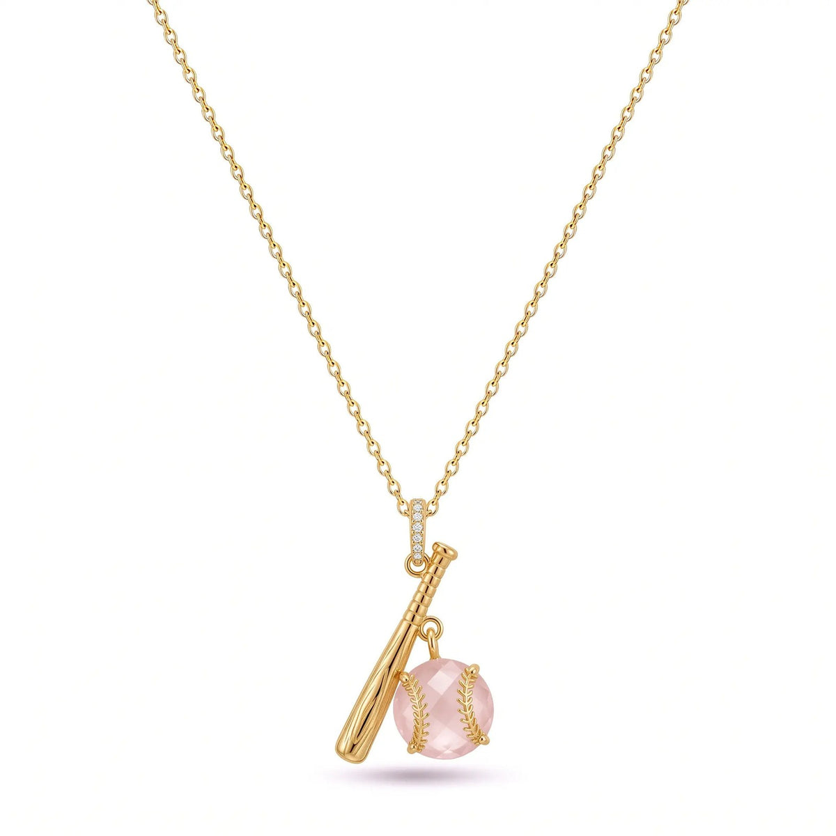 Dainty Sports Charm Pendant Necklace