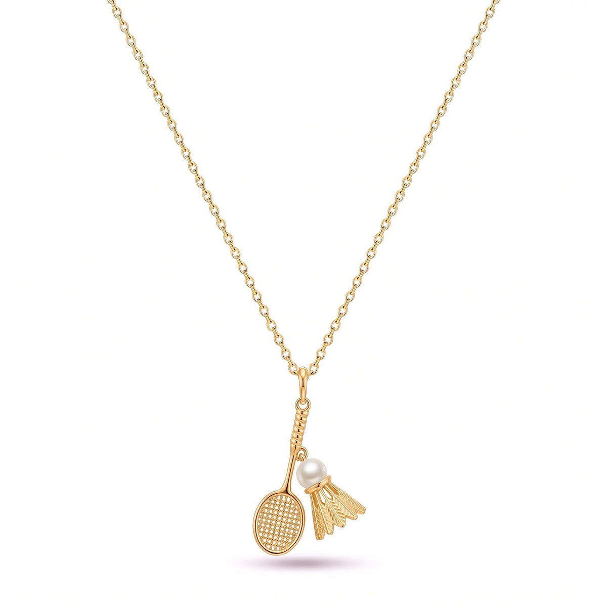 Dainty Sports Charm Pendant Necklace
