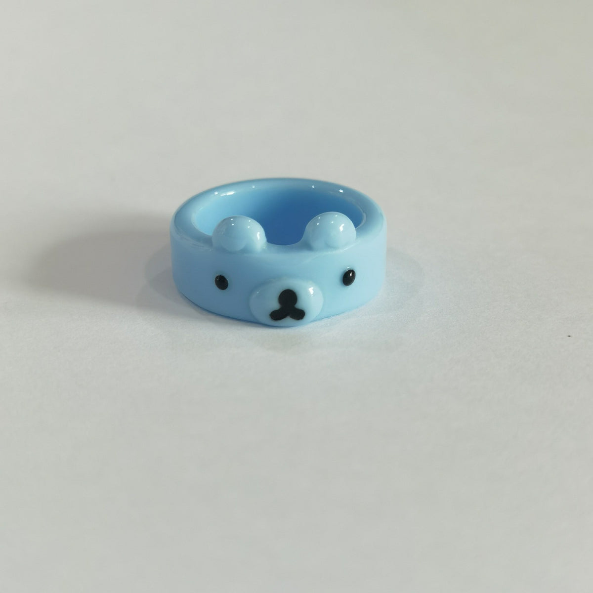 Sweet Pastel Animal Resin Ring Set