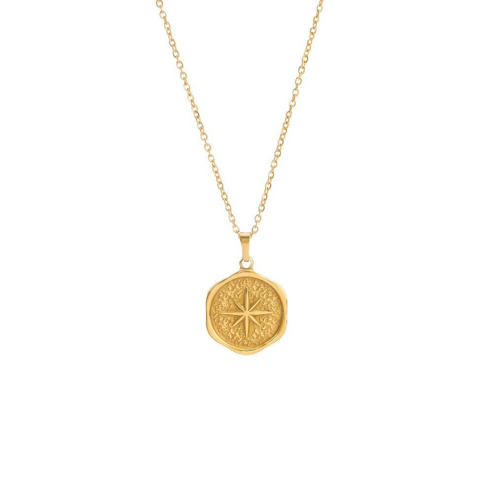 Vintage Inspired Celestial Pendant Necklace