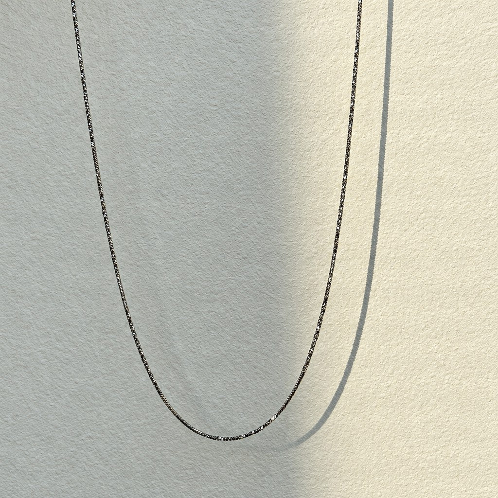 Dainty Layered Twisted Snake Chain Necklace