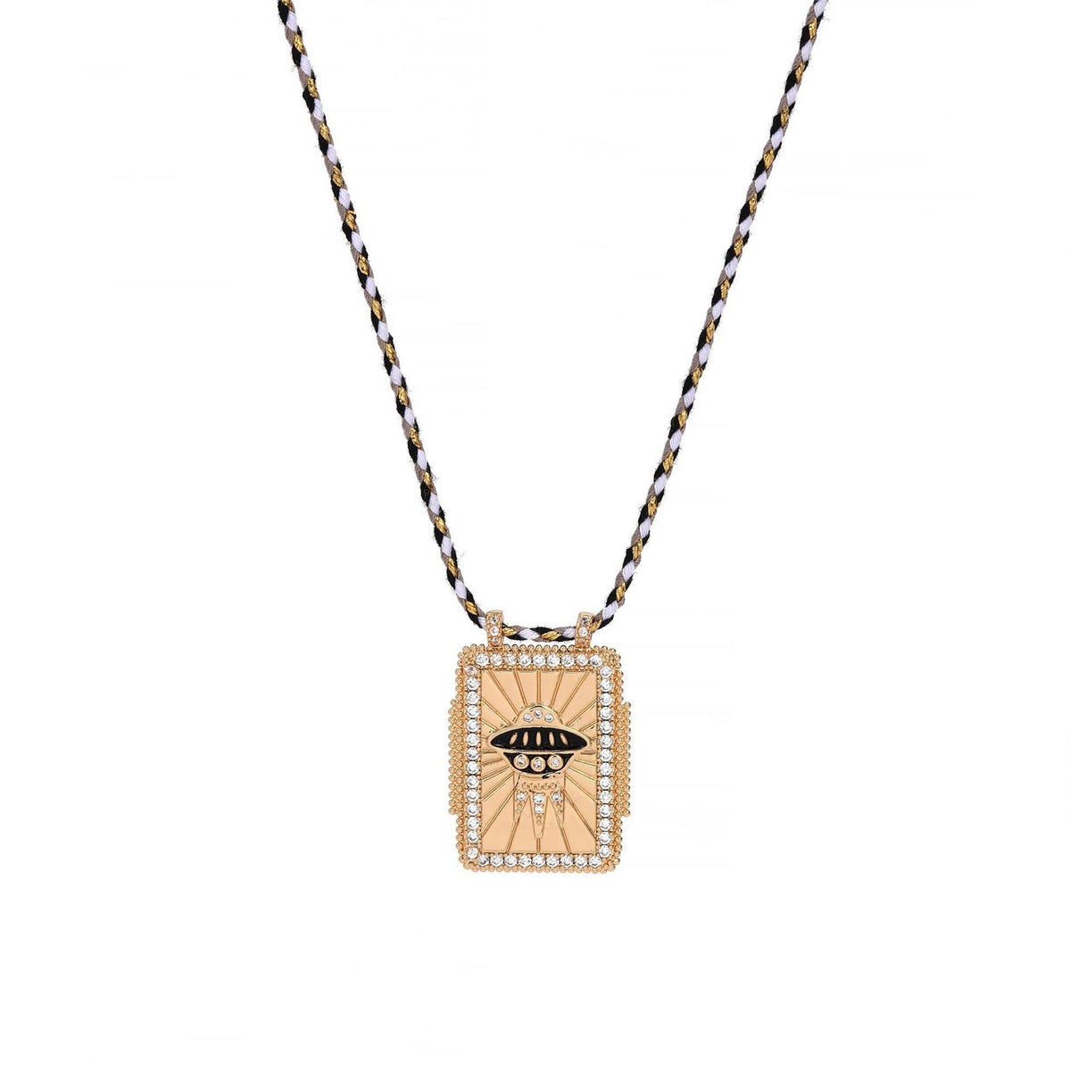 Boho Vintage Tarot Card Necklace