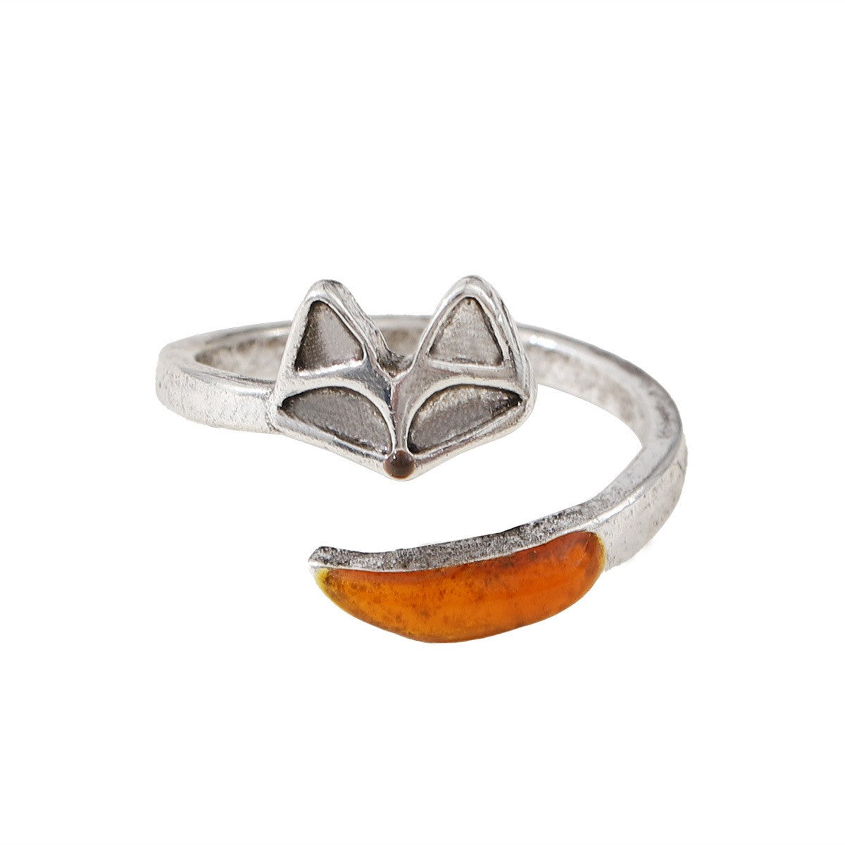 Adjustable Dainty Fox Ring