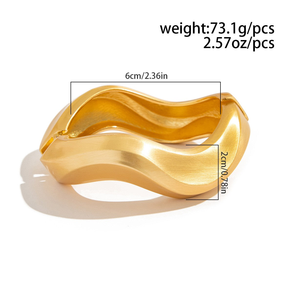 Classy Geometric Cuff Bracelet Set