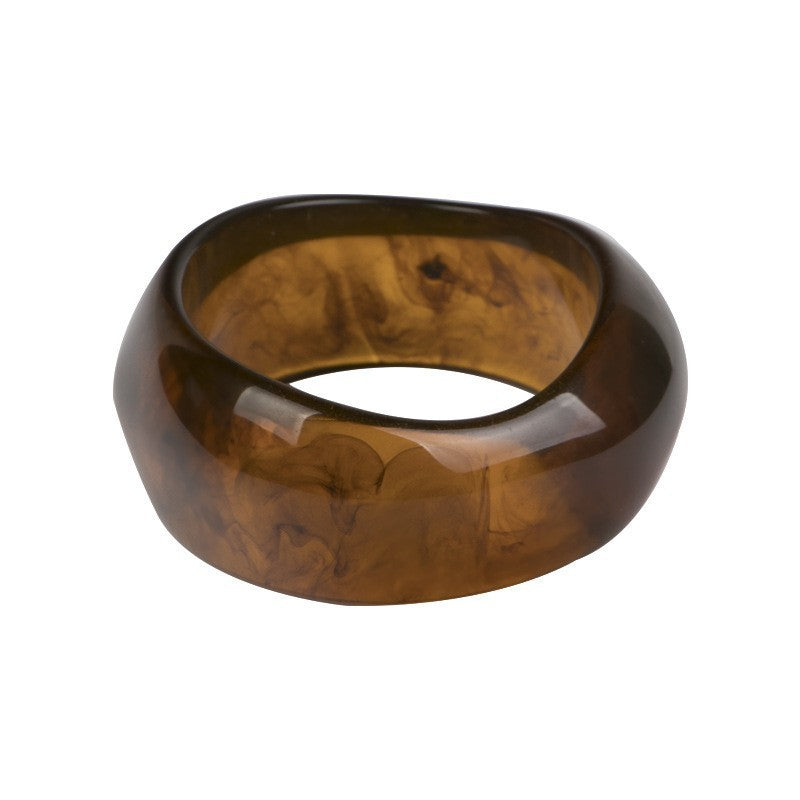 Classy Multicolor Wide Acrylic Bangle