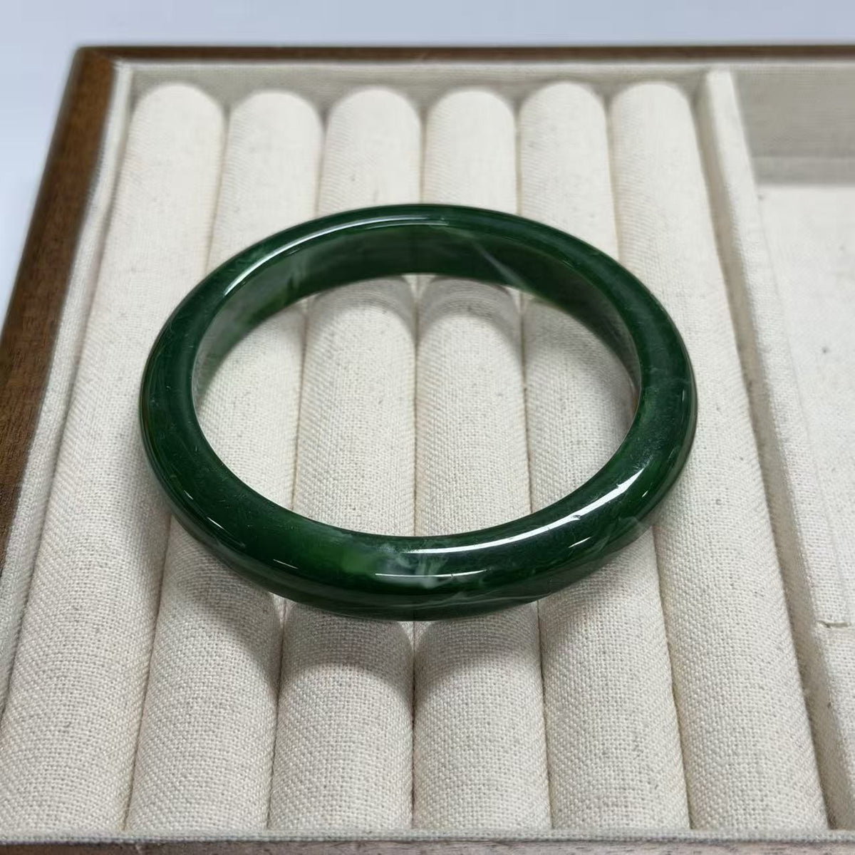 Classy Amber Marbled Resin Bangle Set