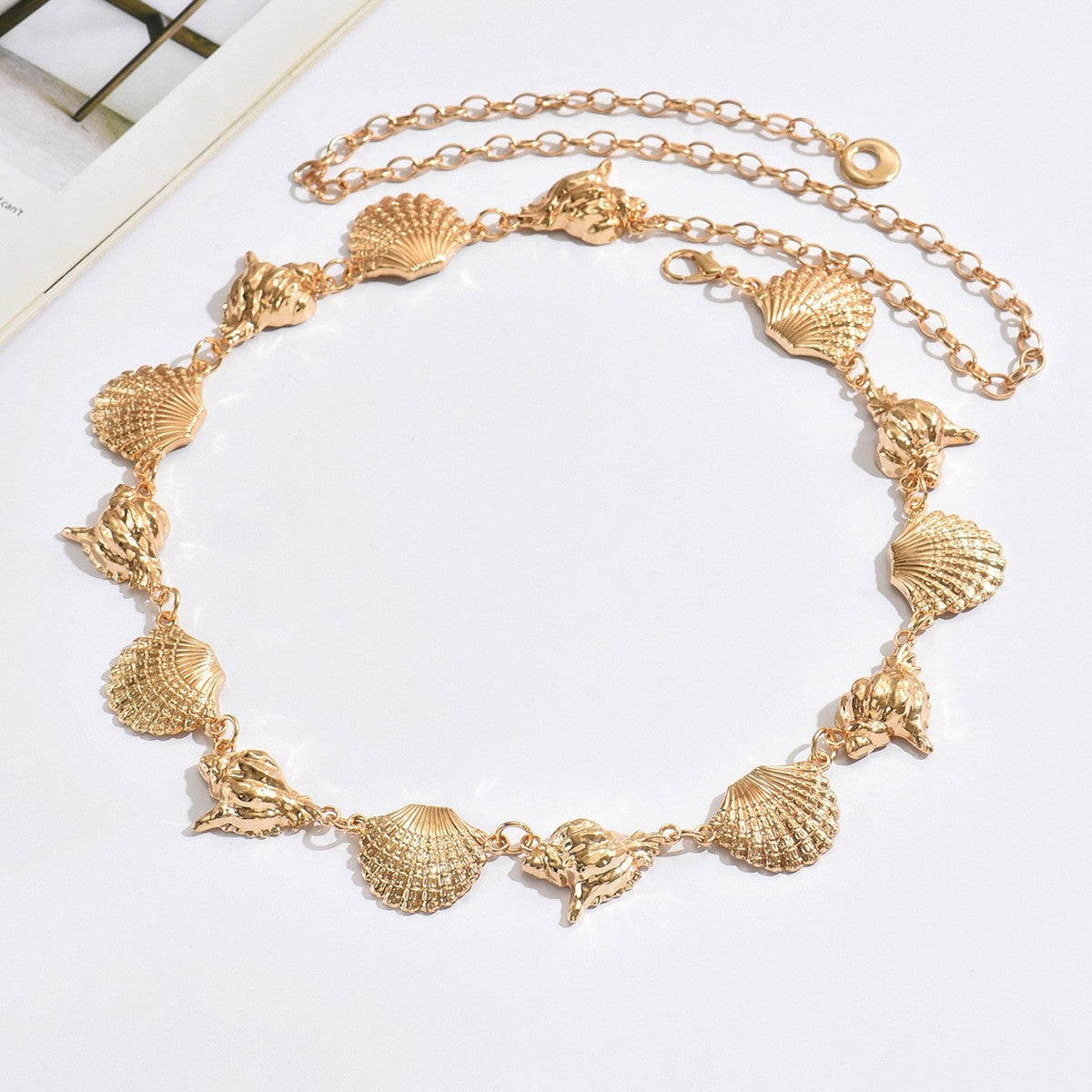 Boho Scallop Shell Waist Chain