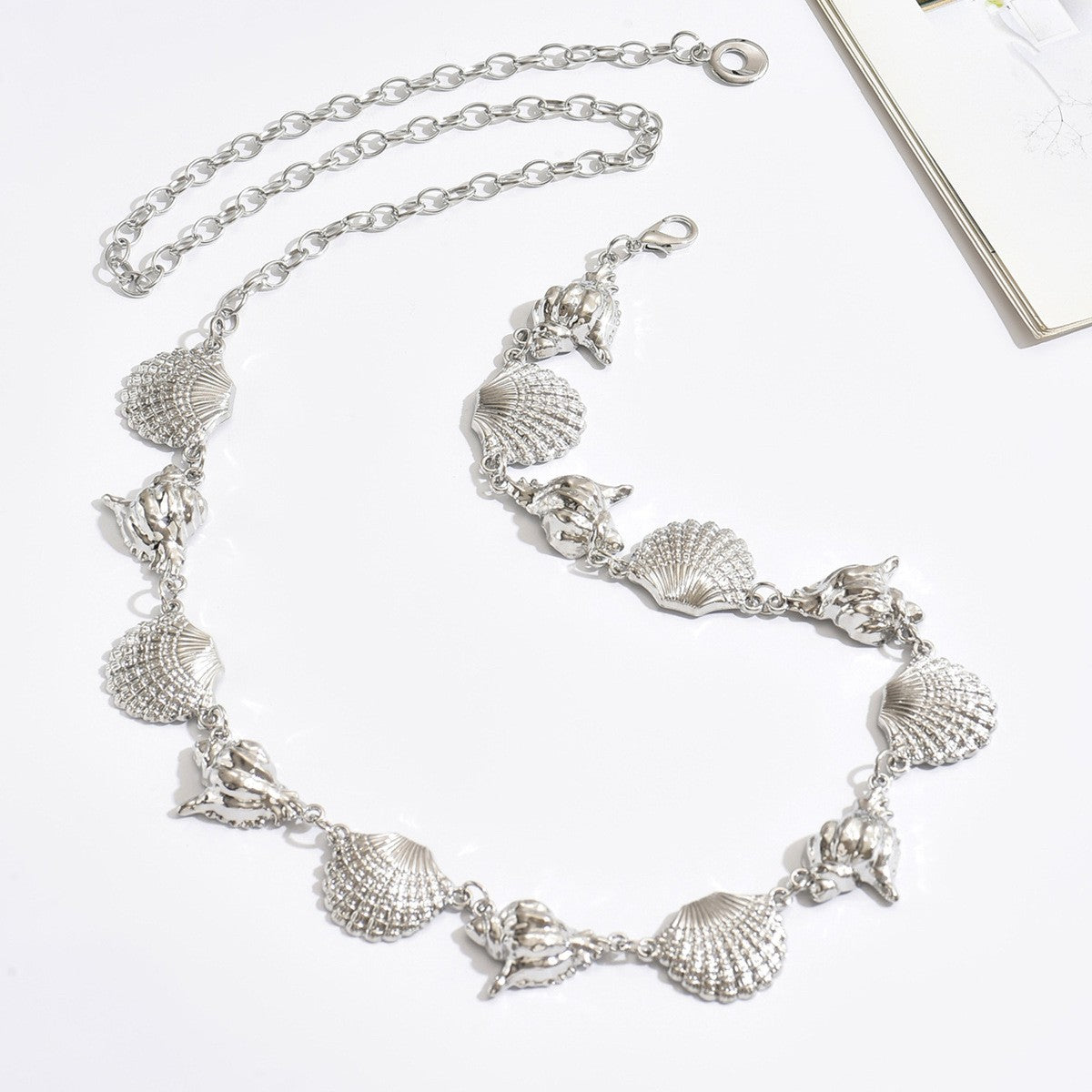 Boho Scallop Shell Waist Chain