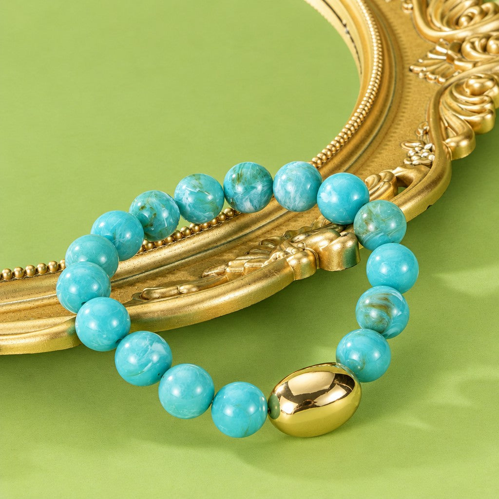 Colorful Acrylic Bead Stack Bracelet