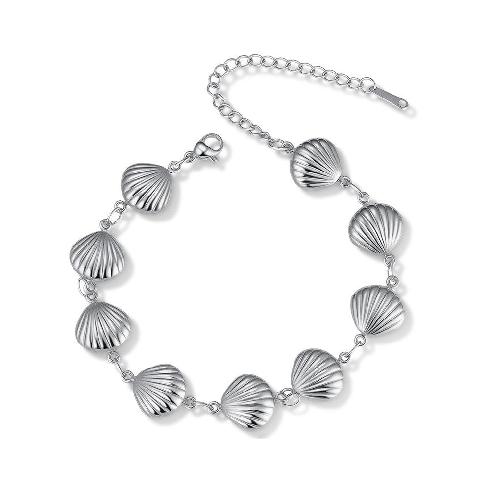 18k Boho Mixed Motif Link Bracelet